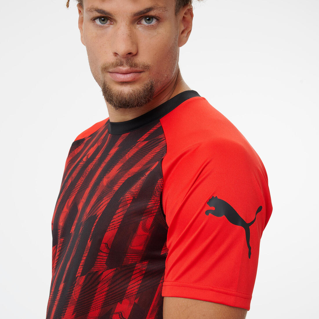 Maillot de football Puma IndividualLIGA 26 Adulte Rouge/Noir