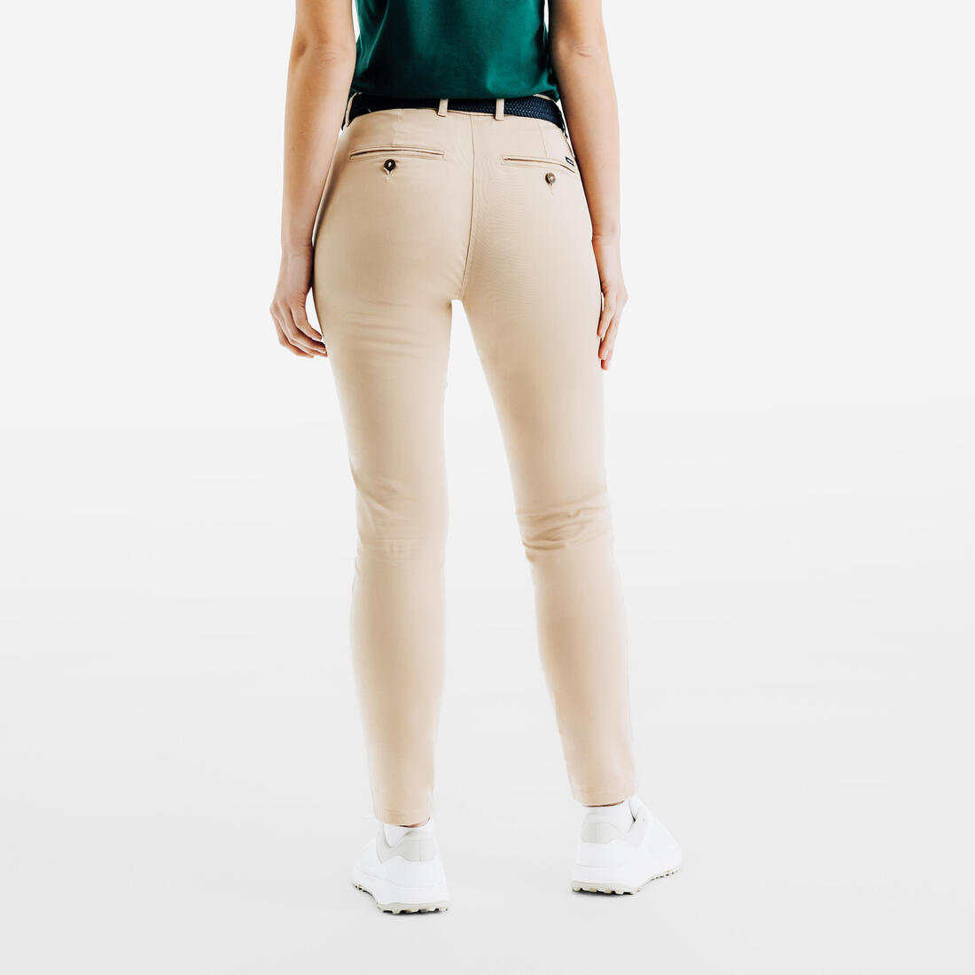 Pantalon chino de golf coton femme, MW500