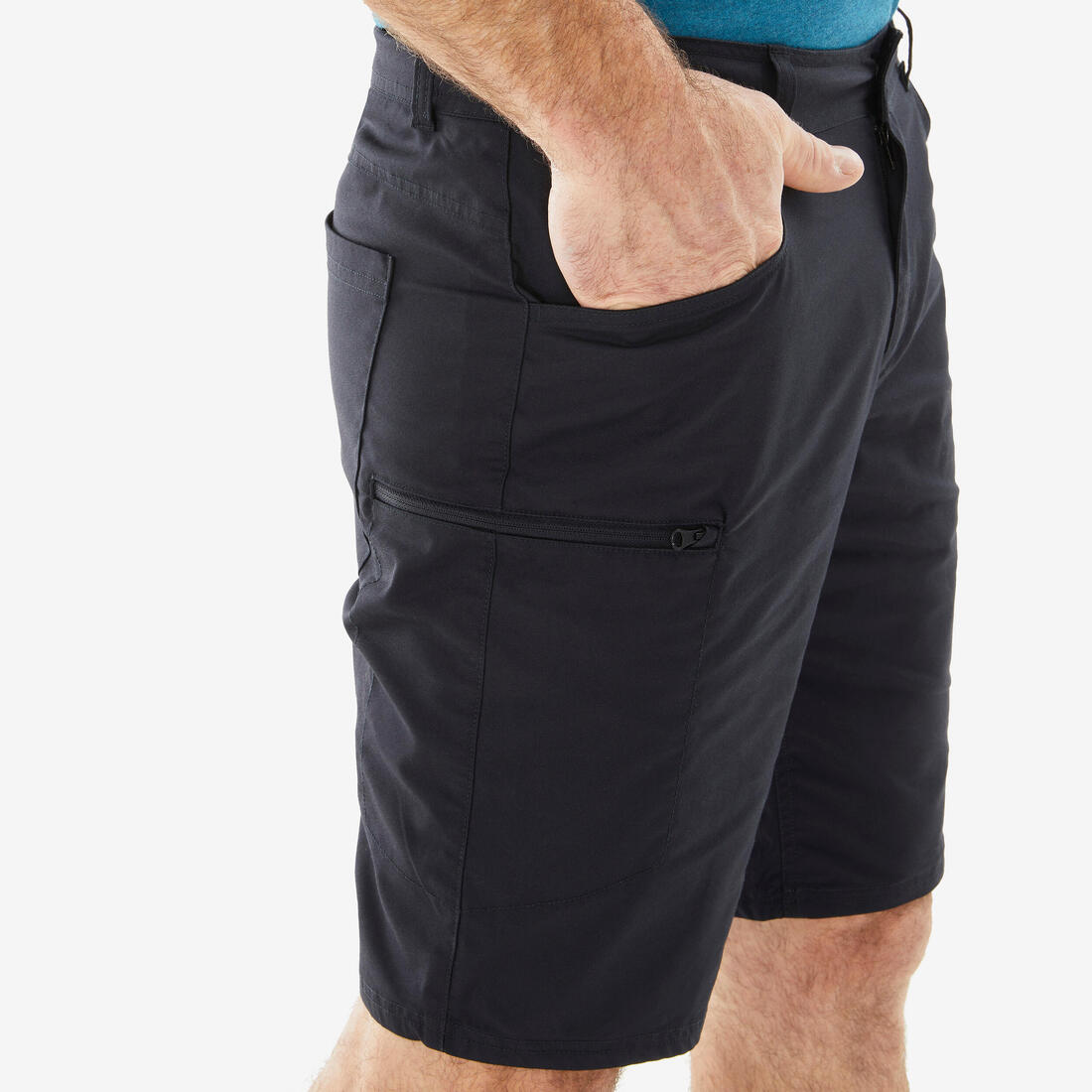 Short de randonnée homme, NH500 Regular