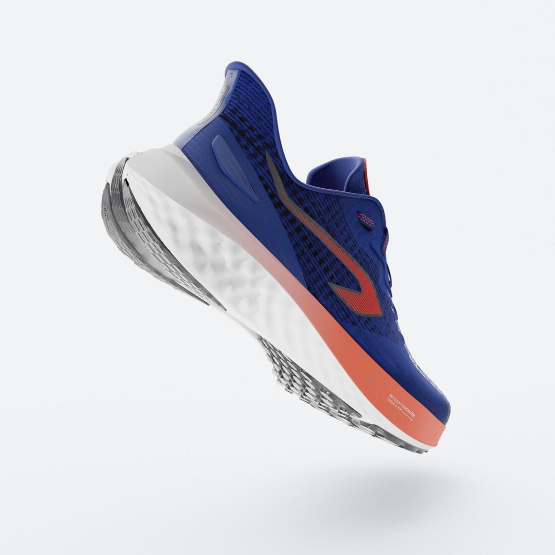 Chaussures de running Enfant - KIPRUN K500 FAST noires et jaunes