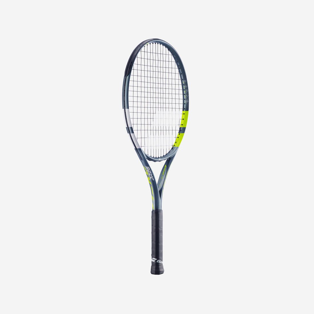 Raquette de tennis enfant 26 pouces, Babolat aero jr 26 gris jaune.