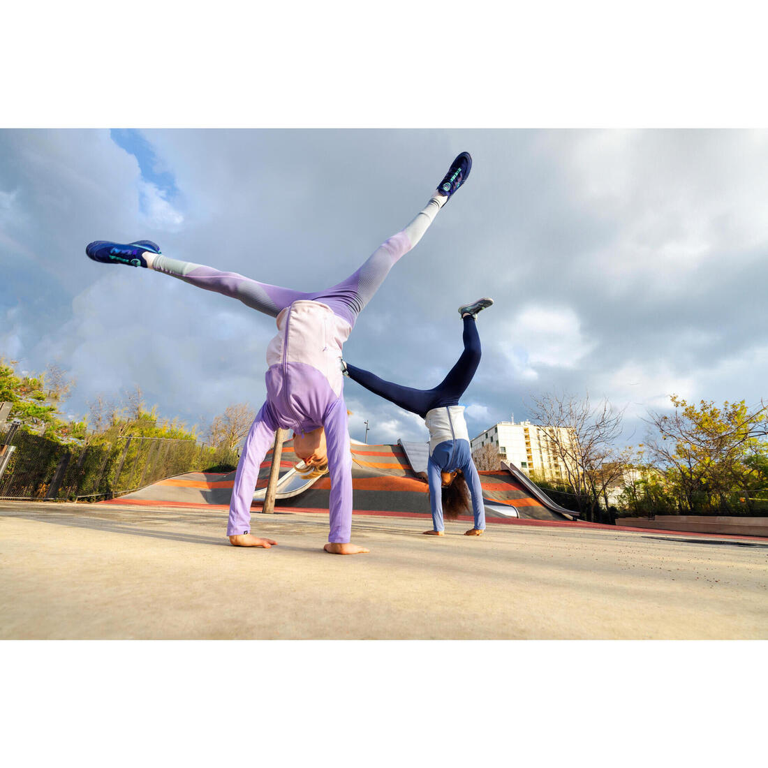 Legging multisport chaud et respirant fille