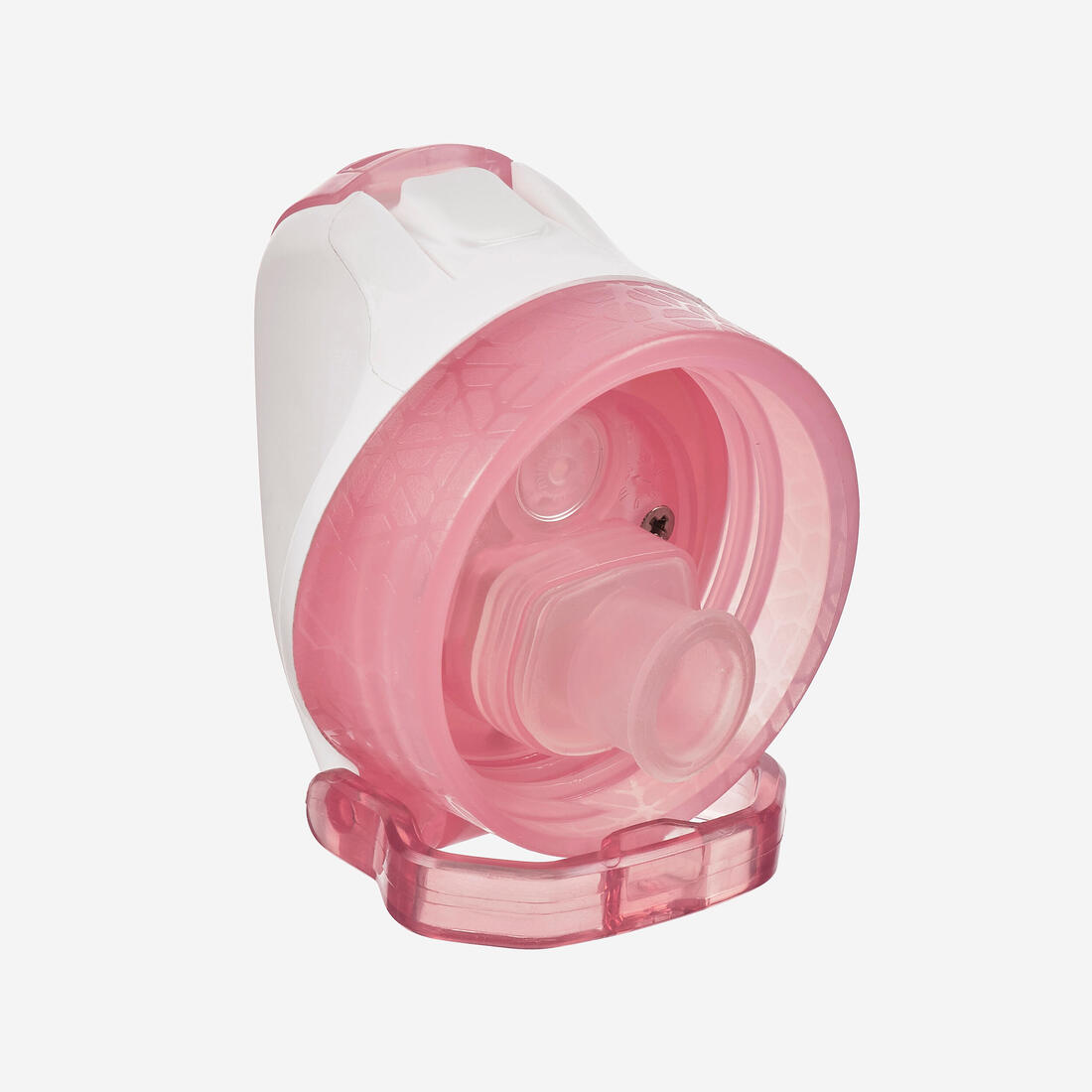 Gourde alu enfant 0,6L, bouchon instantané, pipette et paille, en alu recyclé