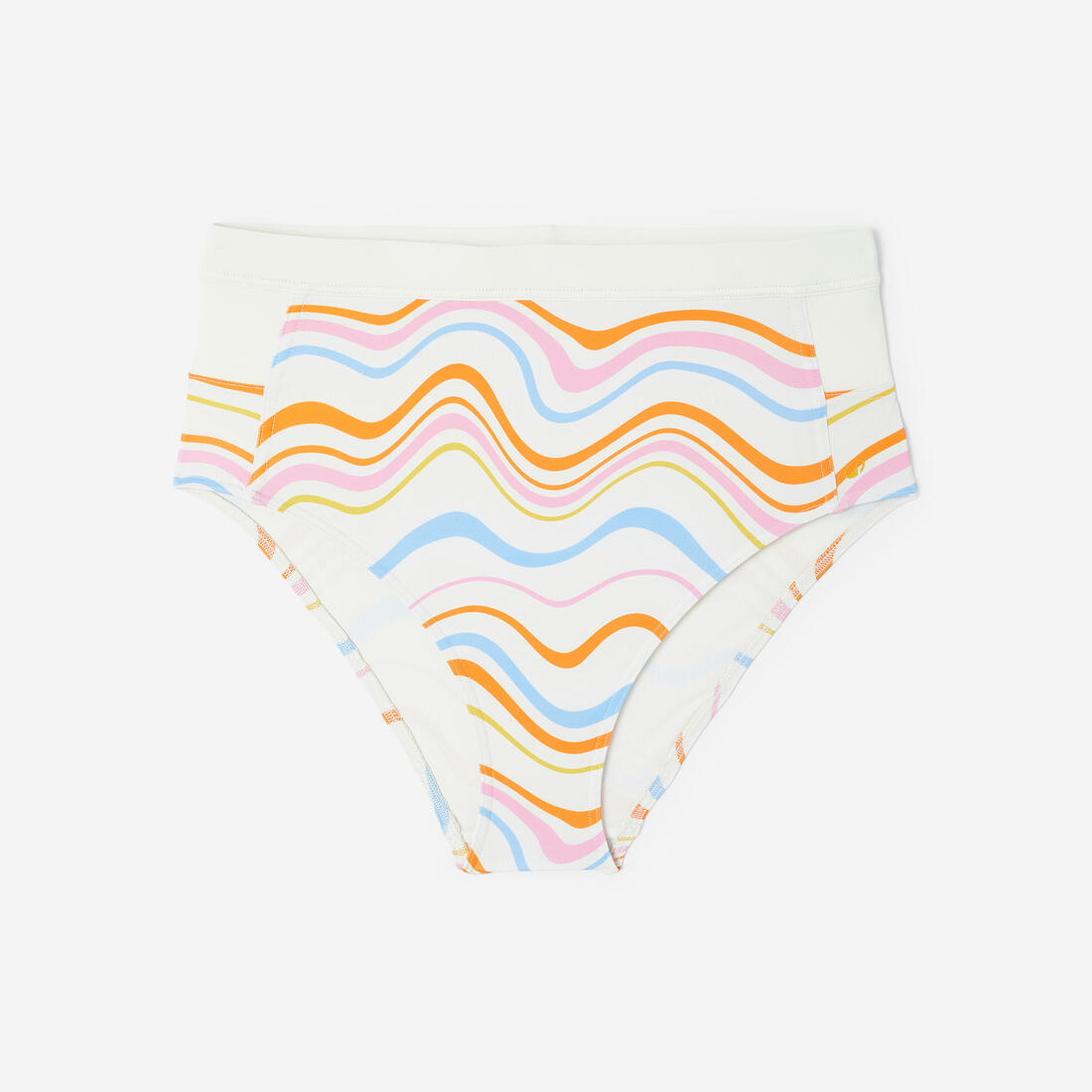 Bas de maillot culotte taille haute surf Femme - Rosa