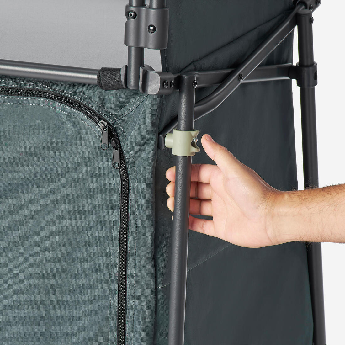 Meuble cuisine de camping S, pliable et  compact