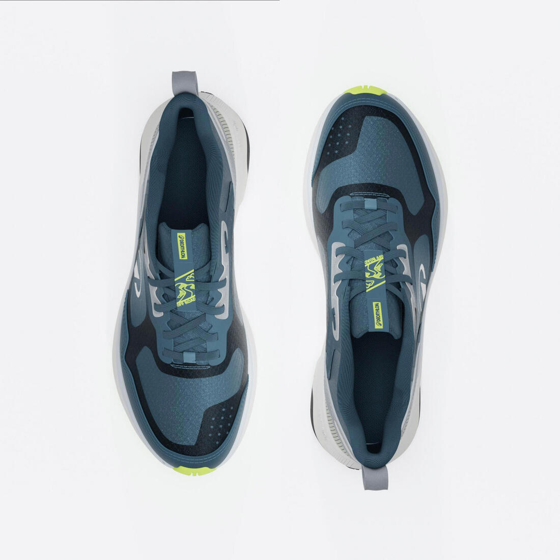 Chaussures de running route et trail homme, jf 190 grip bleu foncé
