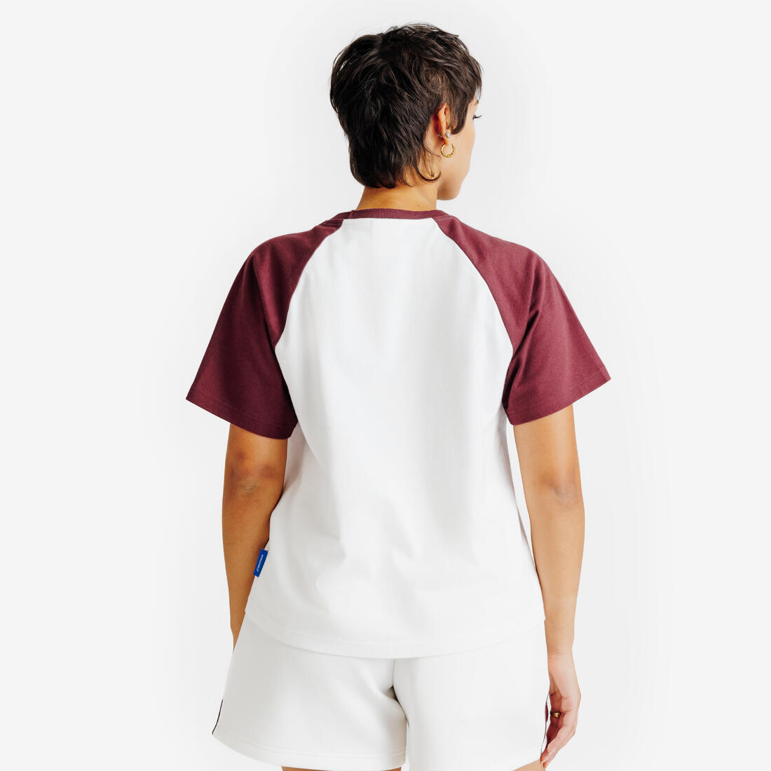 Tee-shirt femme, Heritage, blanc et
