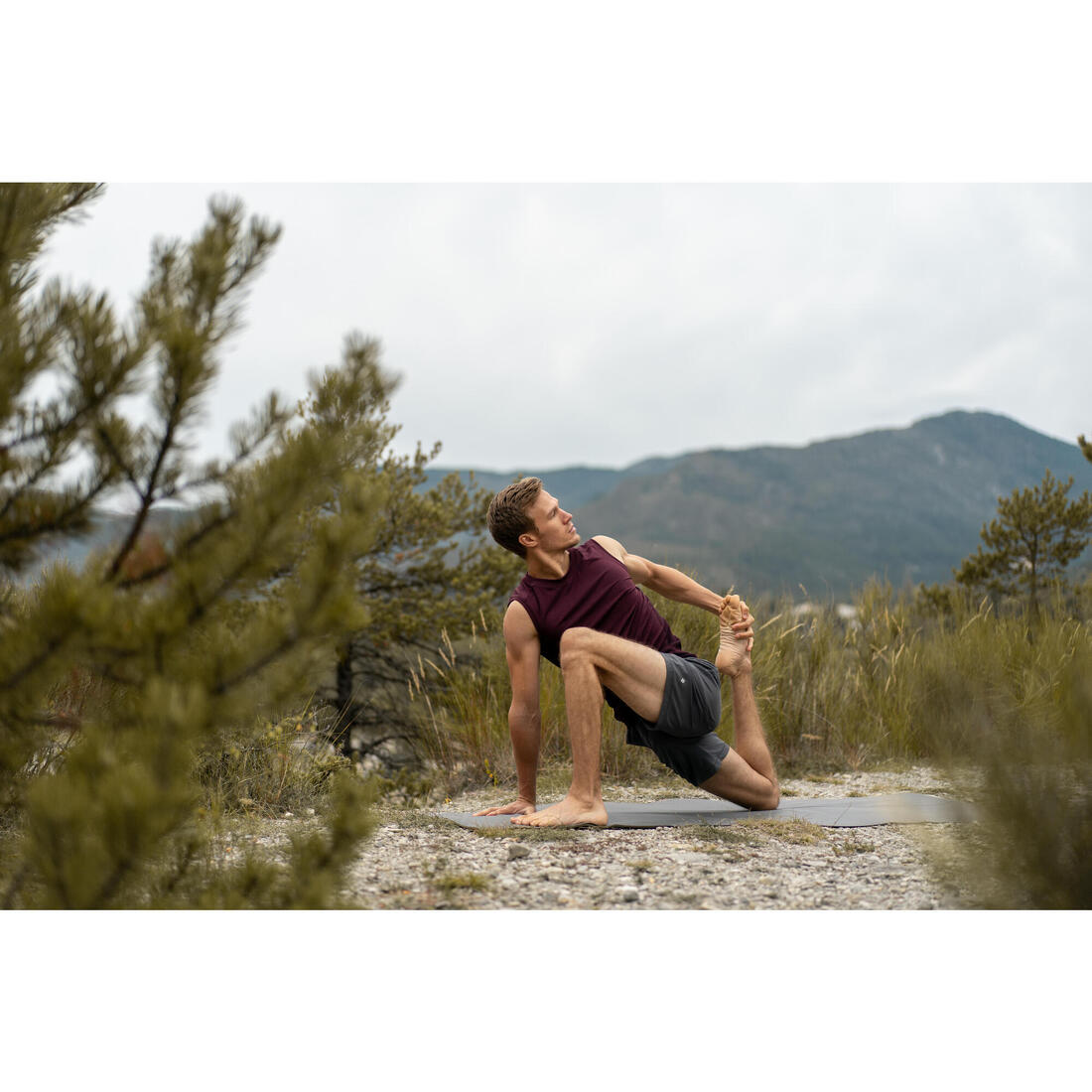 DEBARDEUR SEAMLESS-SANS COUTURES YOGA DYNAMIQUES HOMME