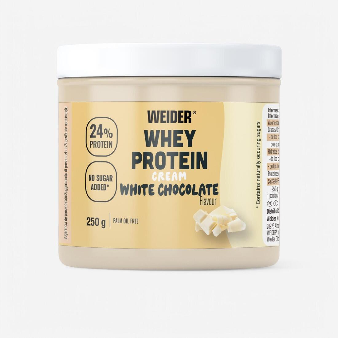 Pâte à tartiner protéinée chocolat noisettes, Whey Protein Cream 250g