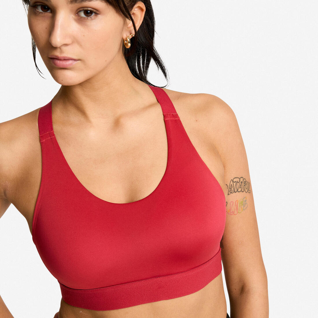 Brassière réglable avec coques maintien fort  femme