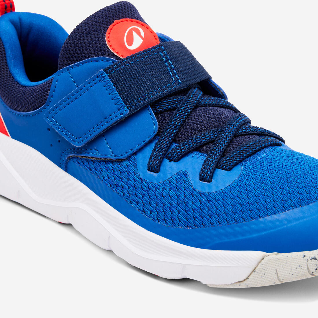 Chaussures de sport à scratch légères enfant, Playful Fast noir et