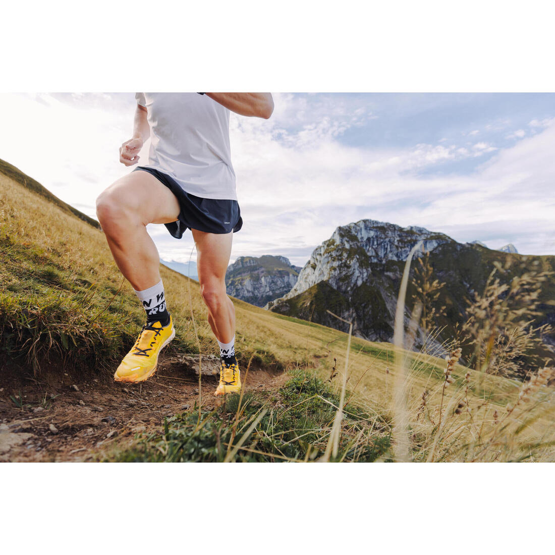 Short de running homme - kiprun run 500 confort split