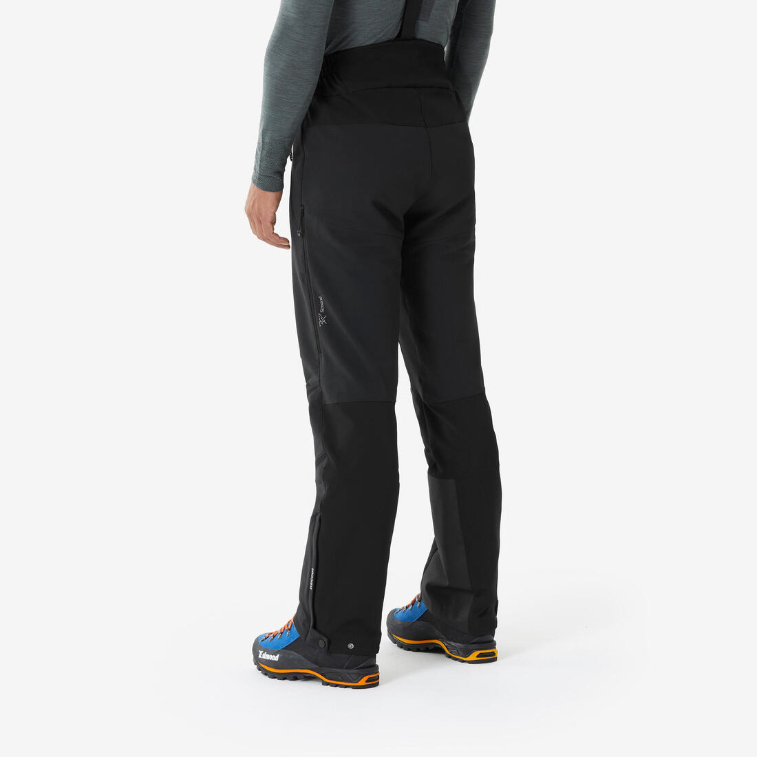 Pantalon alpinisme chaud homme, Alpinism Noir