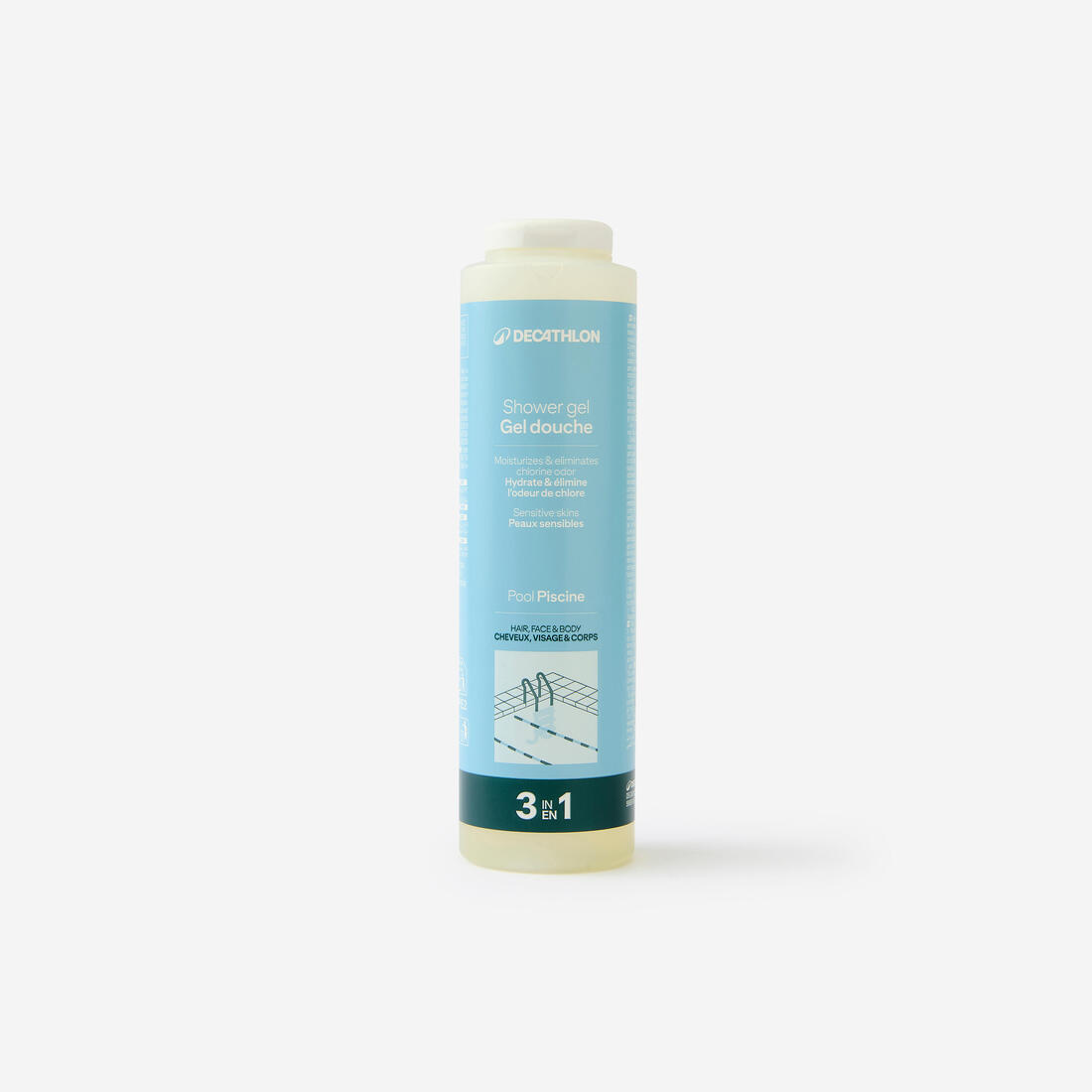 Gel douche 3 en 1 anti-chlore, 250ml