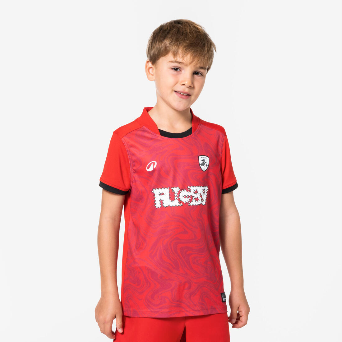 Maillot manches courtes de rugby enfant - r100