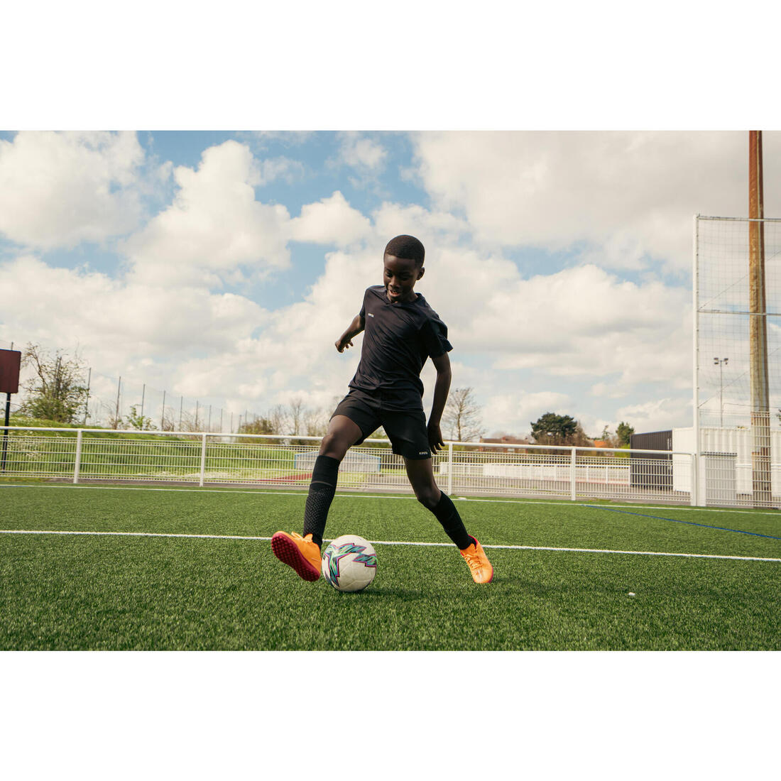 CHAUSSETTES DE FOOTBALL ENFANT EASY POCKET