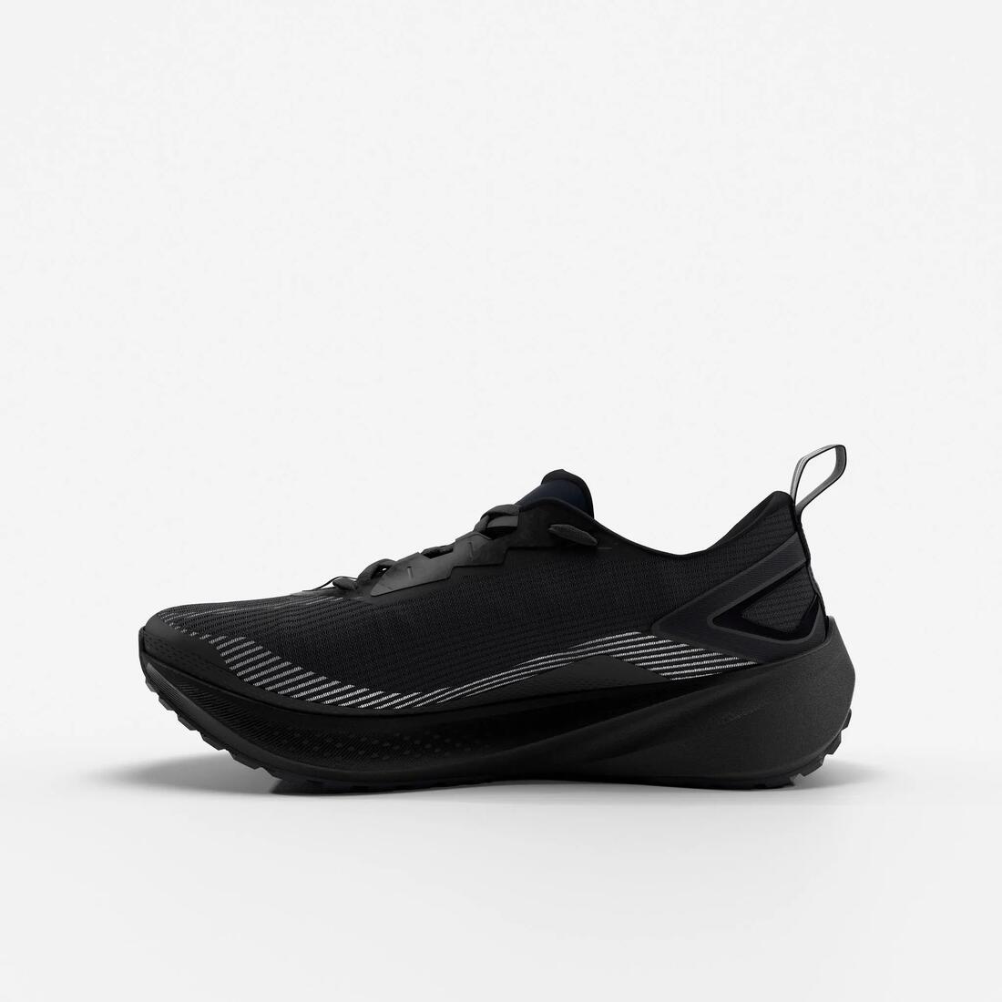 Chaussures running polyvalentes & déperlantes homme, KIPRUN KIPCORE WR, noire
