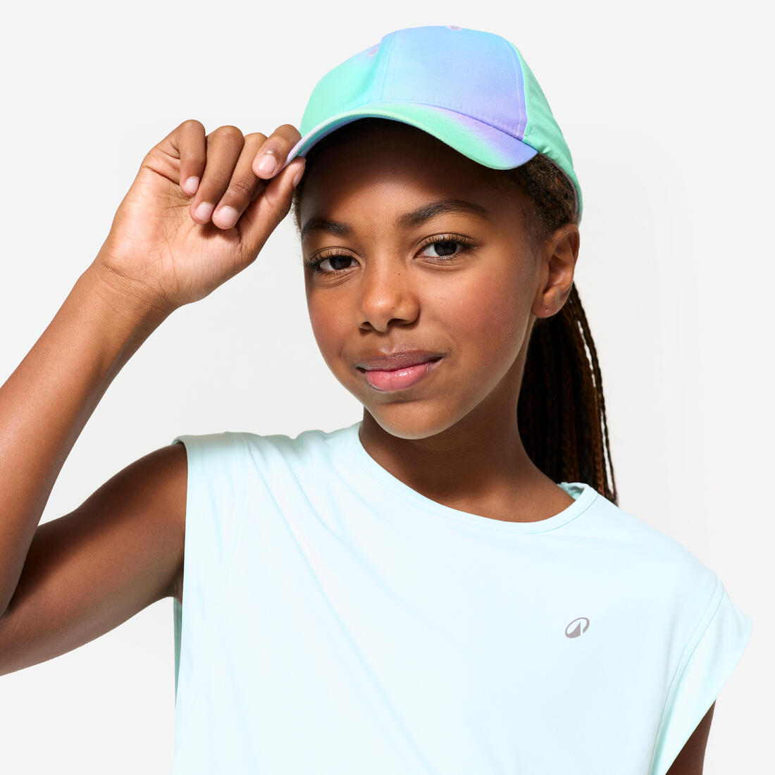 Casquette enfant respirante réglable mixte