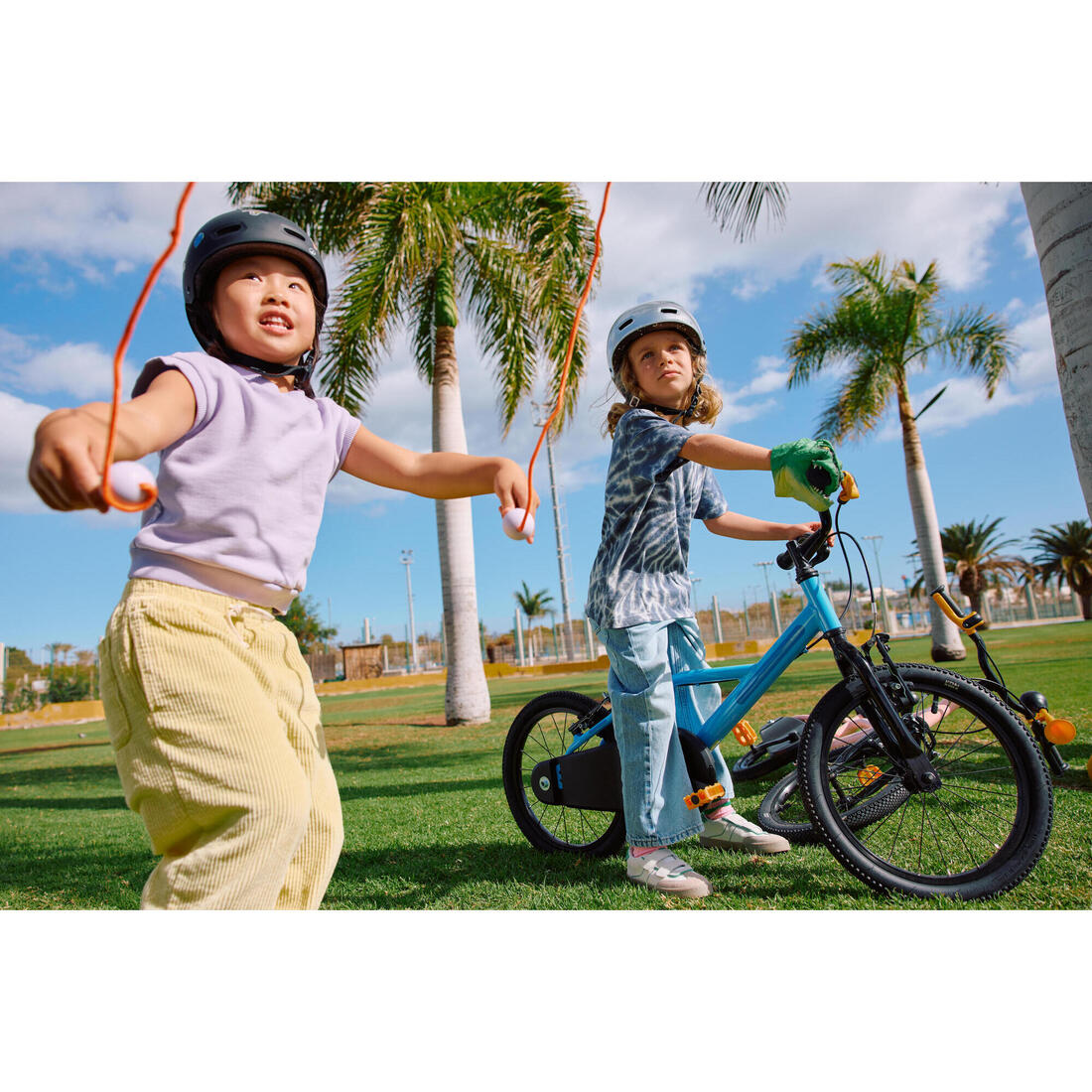 Vélo enfant 16 pouces 4-6 ans, DISCOVER 500