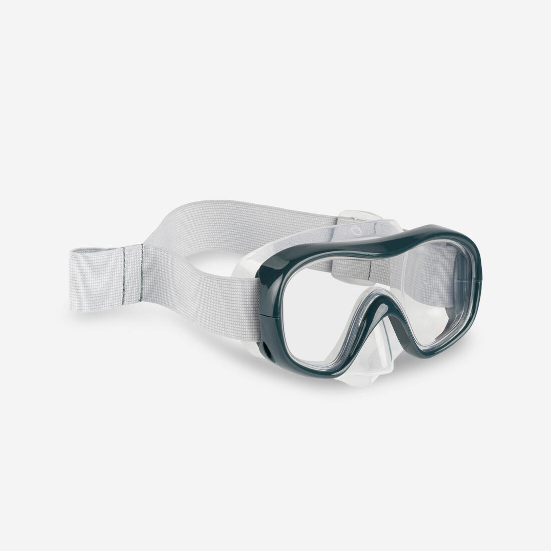 Masque plongée enfant, 100 gris perle