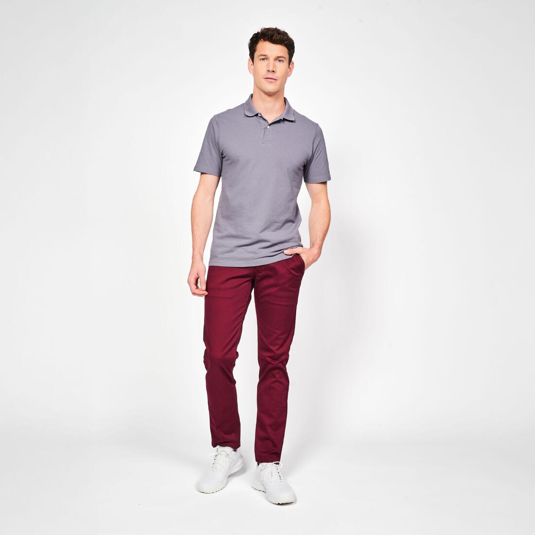 Polo de golf coton manches courtes homme, MW100