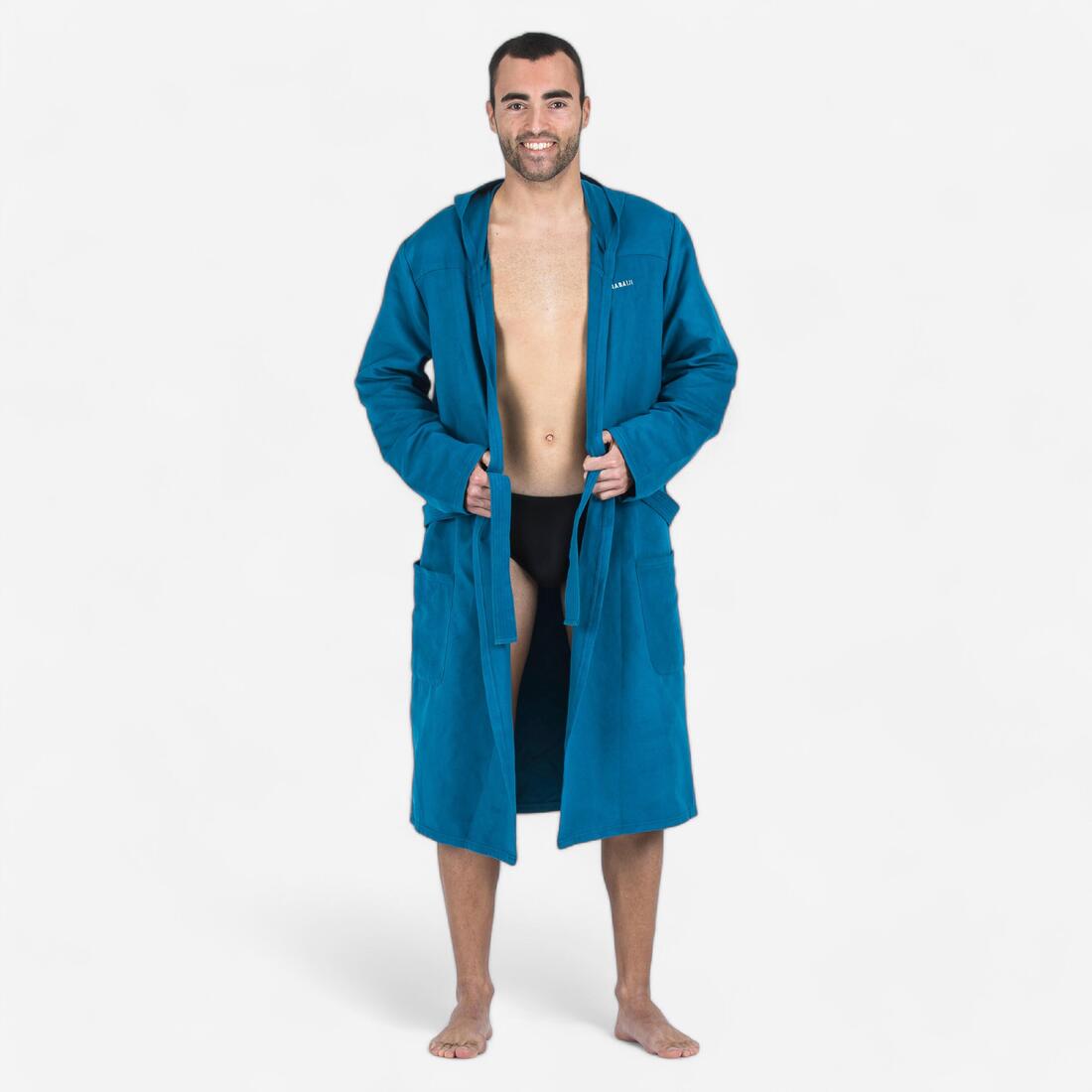 Peignoir de bain homme microfibre compact