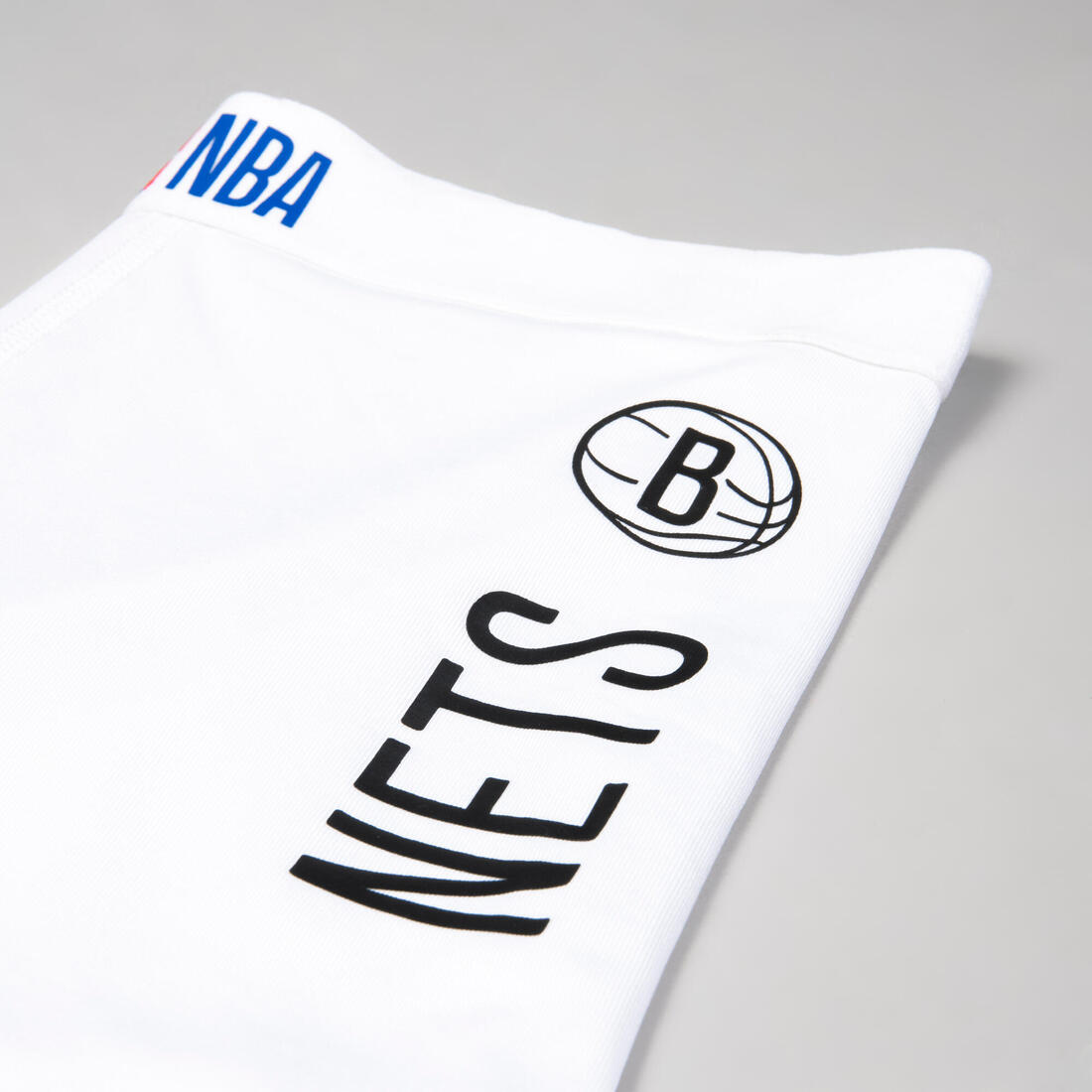 COLLANT 3/4 DE BASKETBALL POUR GARCON/FILLE NBA BLANC BROOKLYN NETS