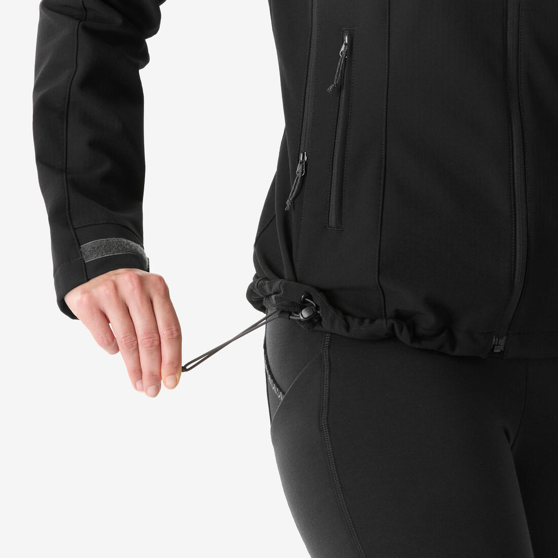 Veste softshell coupe-vent femme, MT500