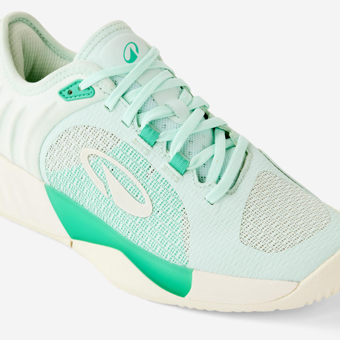 Chaussures de tennis multicourt confortables femme, Unrupt team vert