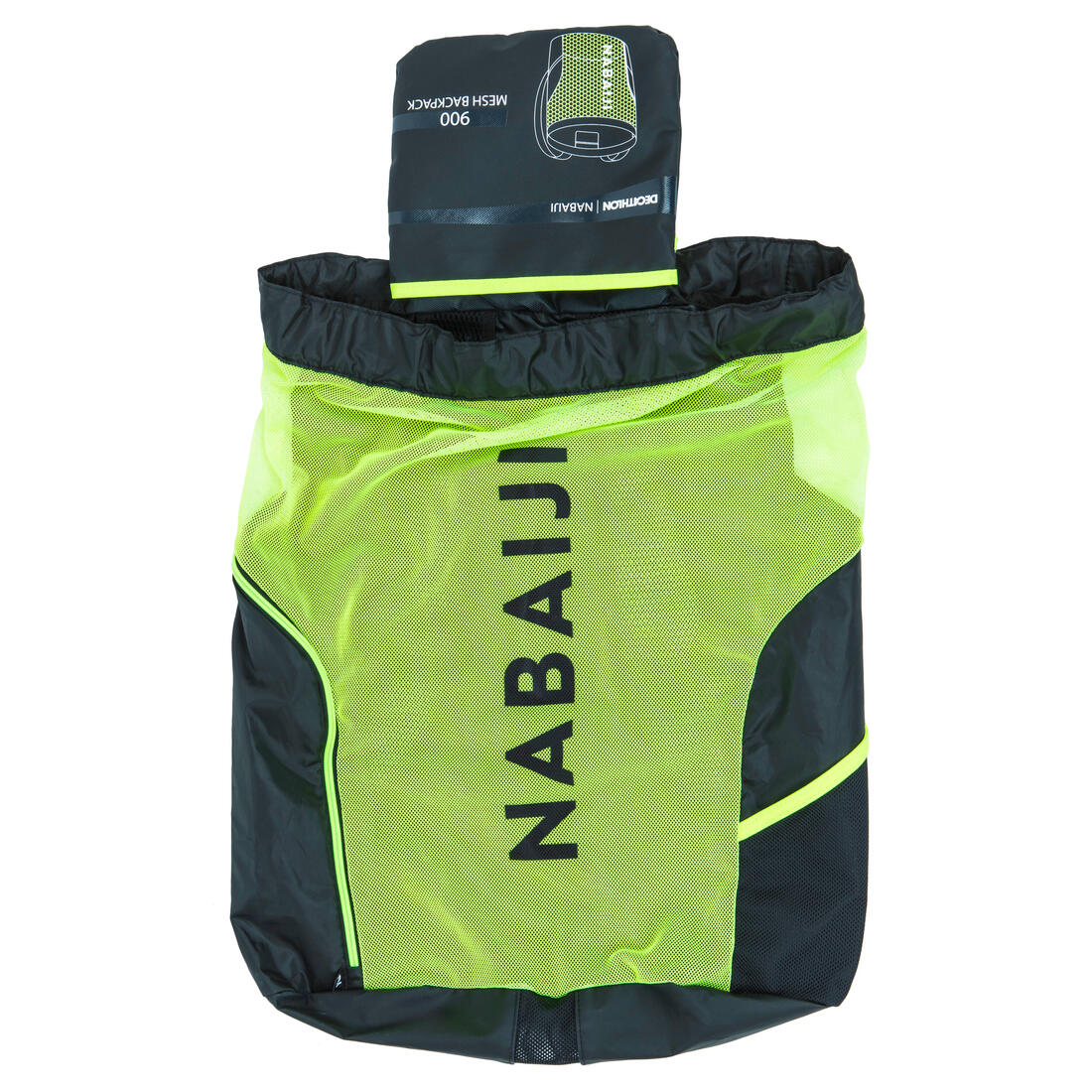 Sac filet natation mesh 900 jaune
