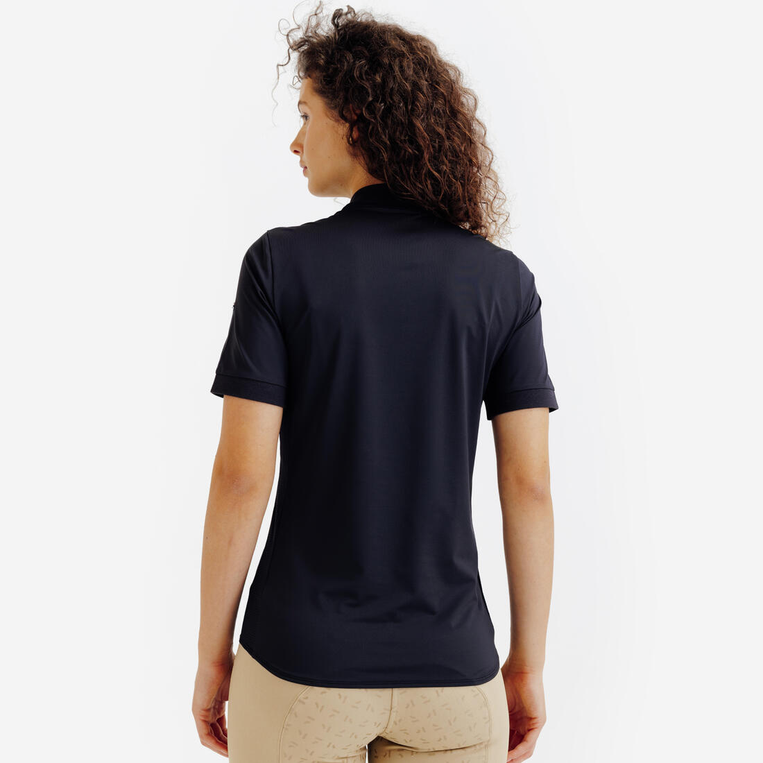 Polo équitation manches courtes Femme - Héritage