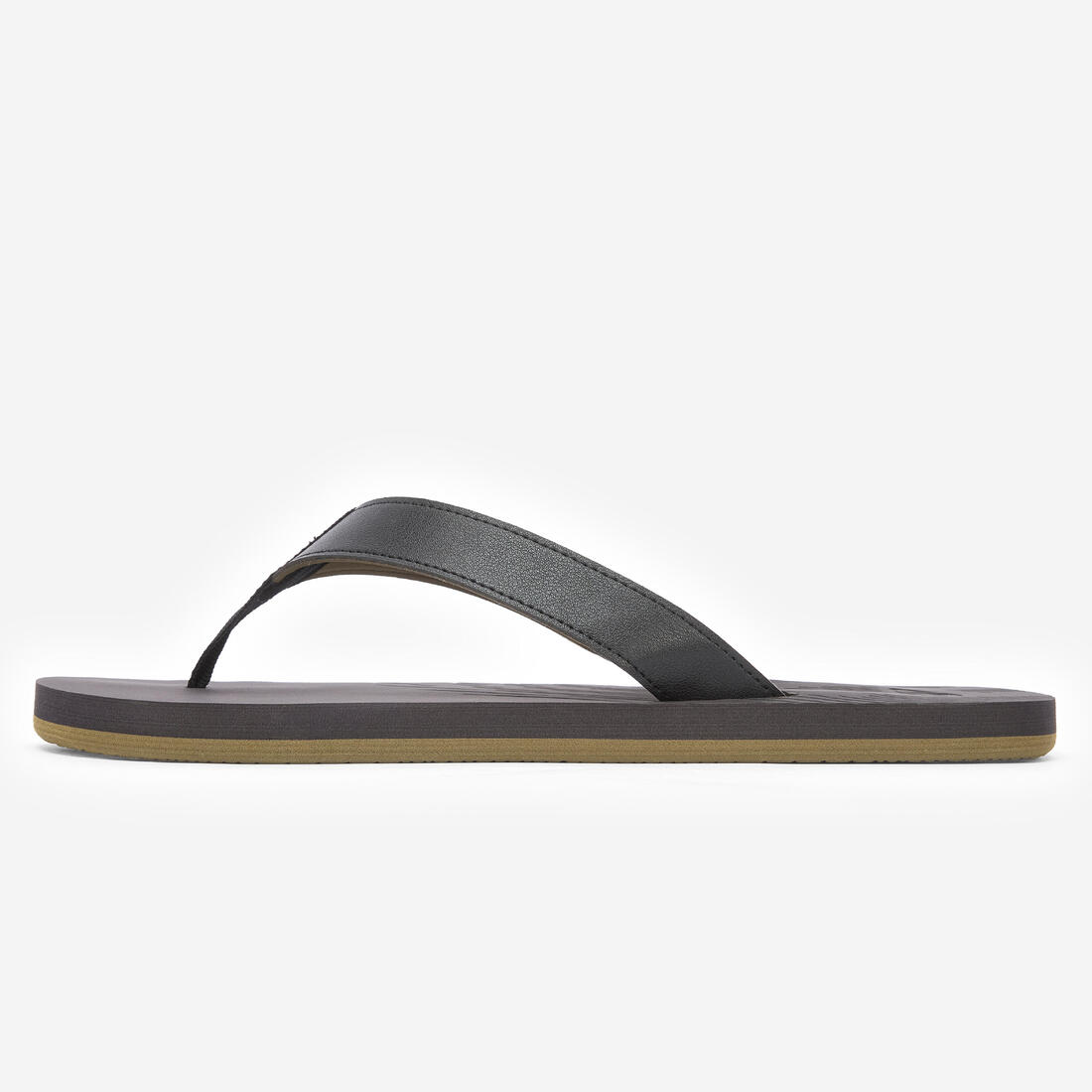 Tongs homme, 150 gris foncé
