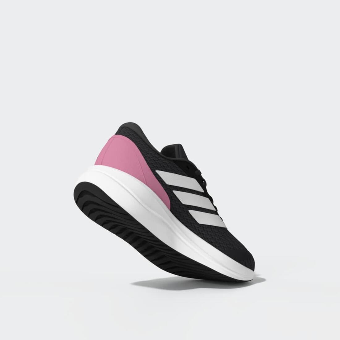 Chaussure de running enfant fille, adidas Runfalcon 6.0 noir et rose