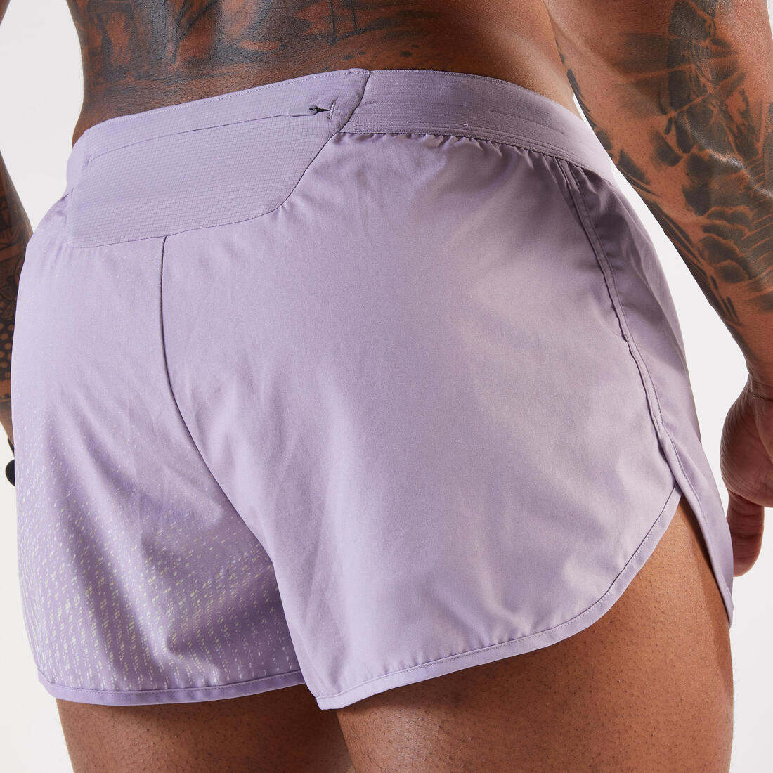 Short de running homme - Kiprun run 500 confort split