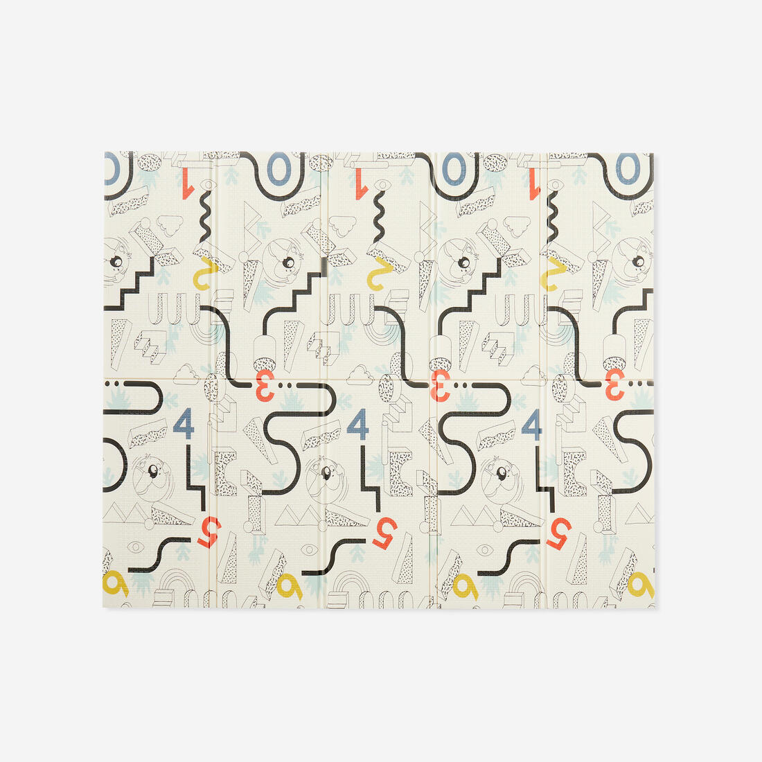 Tapis d'éveil pliable et réversible Baby Gym