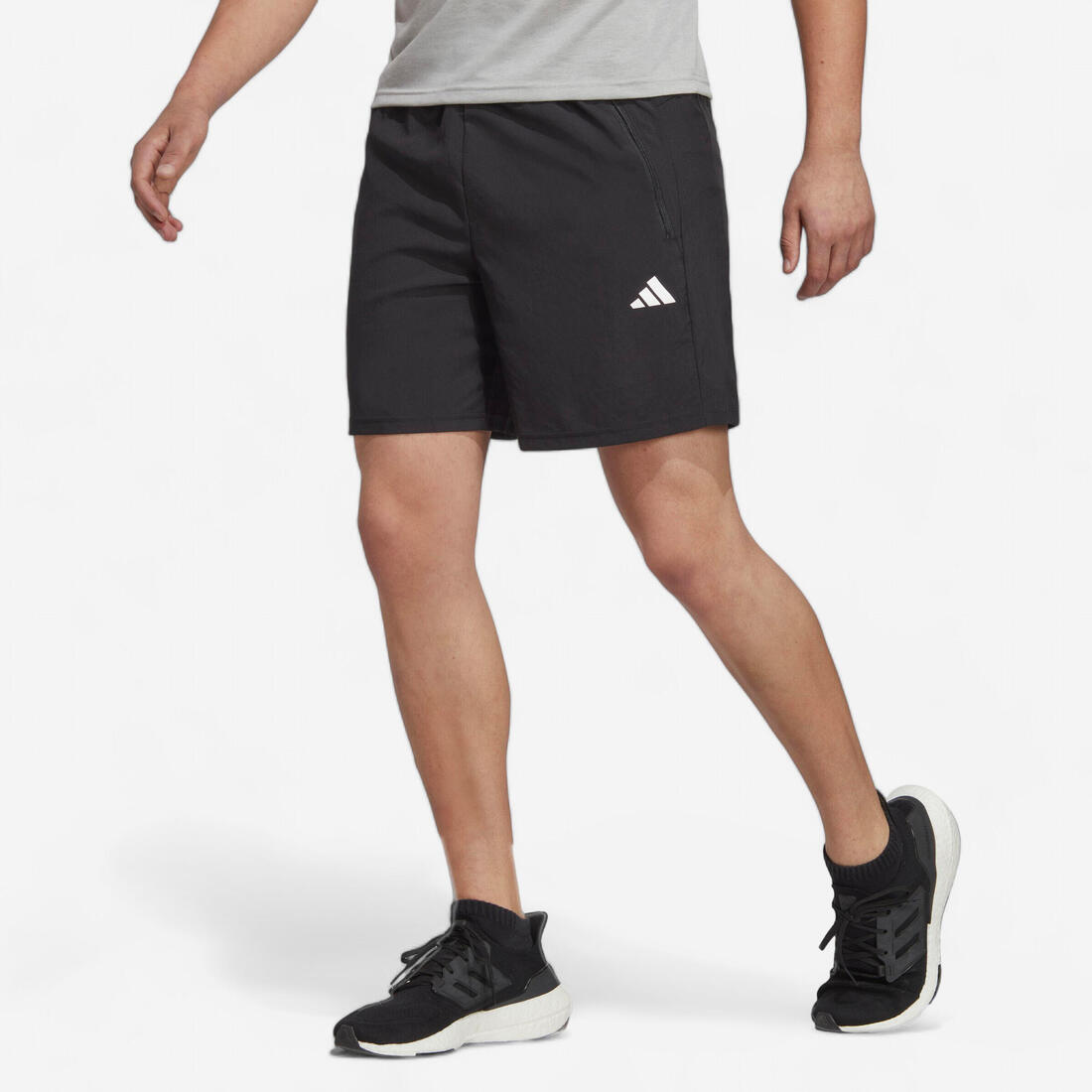 SHORT DE FITNESS CARDIO ADIDAS HOMME NOIR