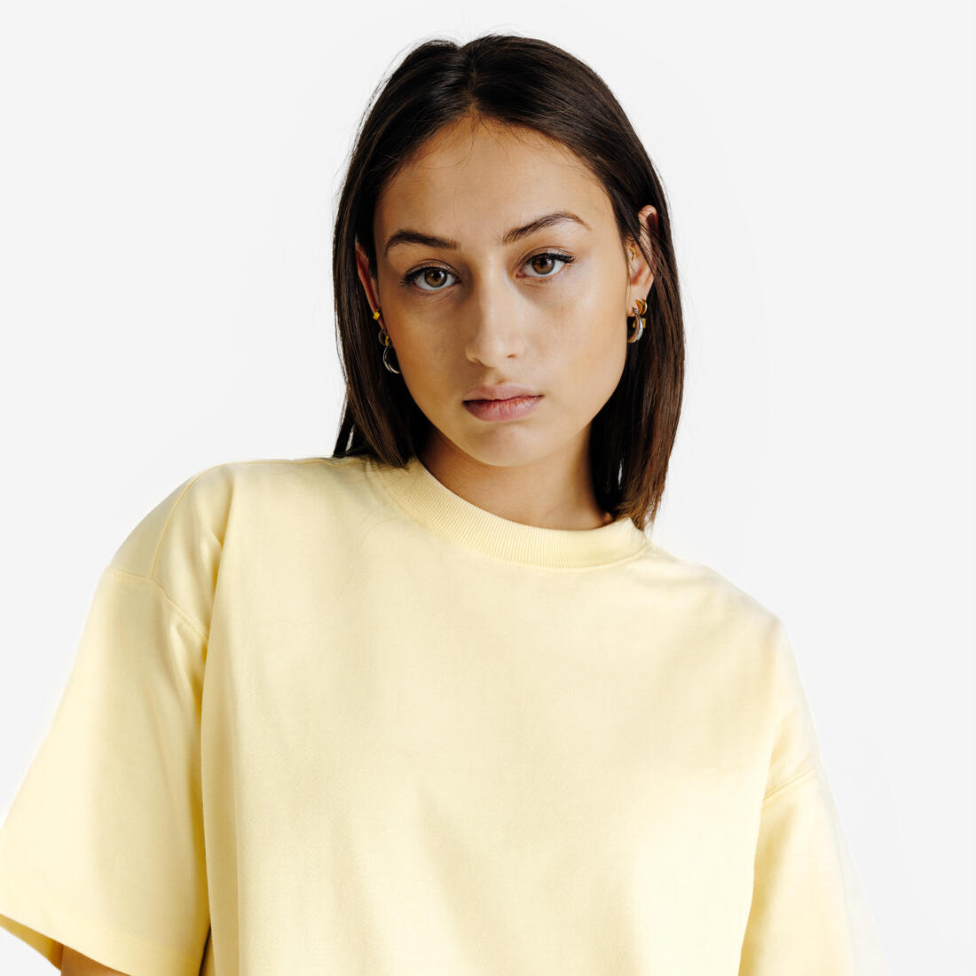 T-shirt crop femme