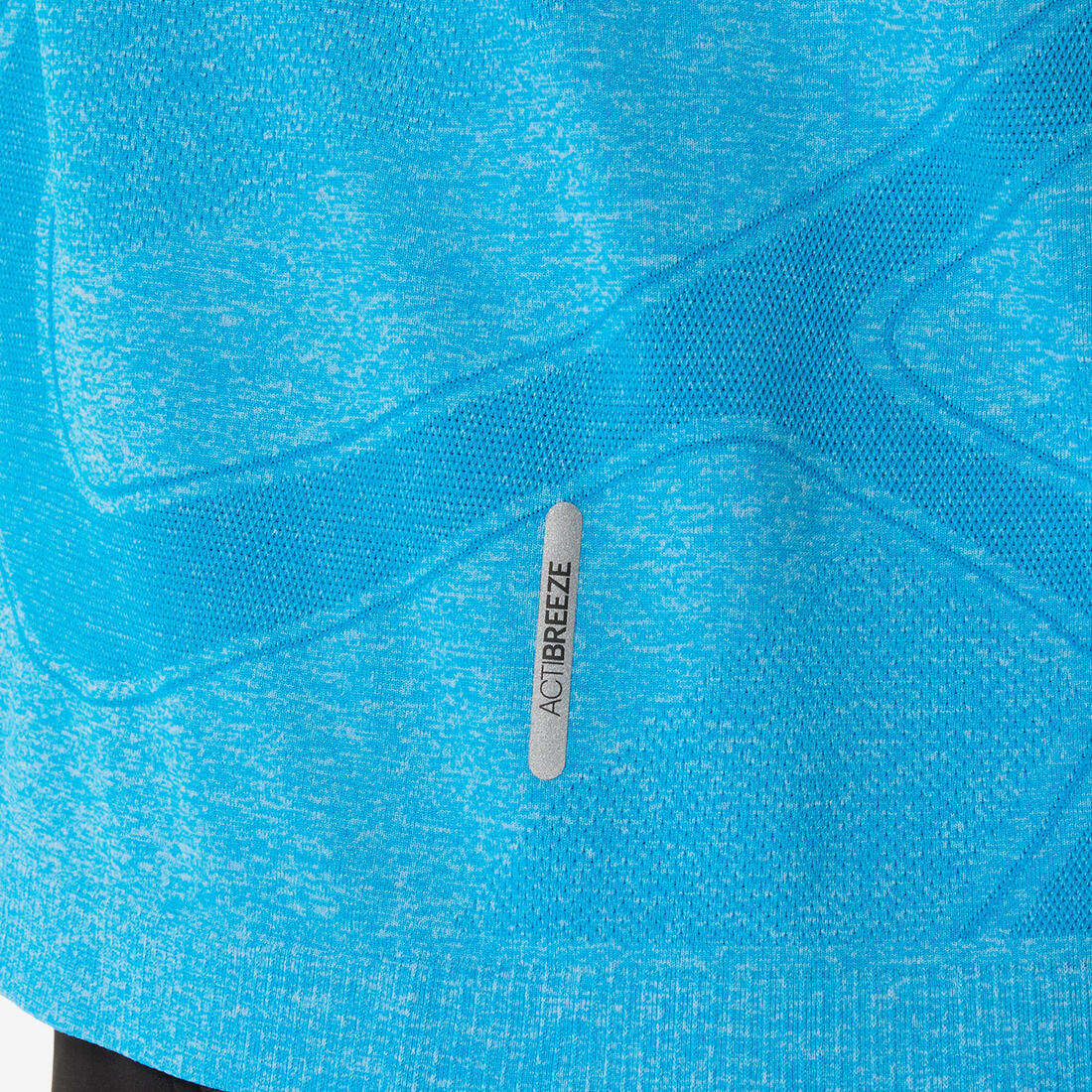 T-shirt seamless homme, Asics bleu