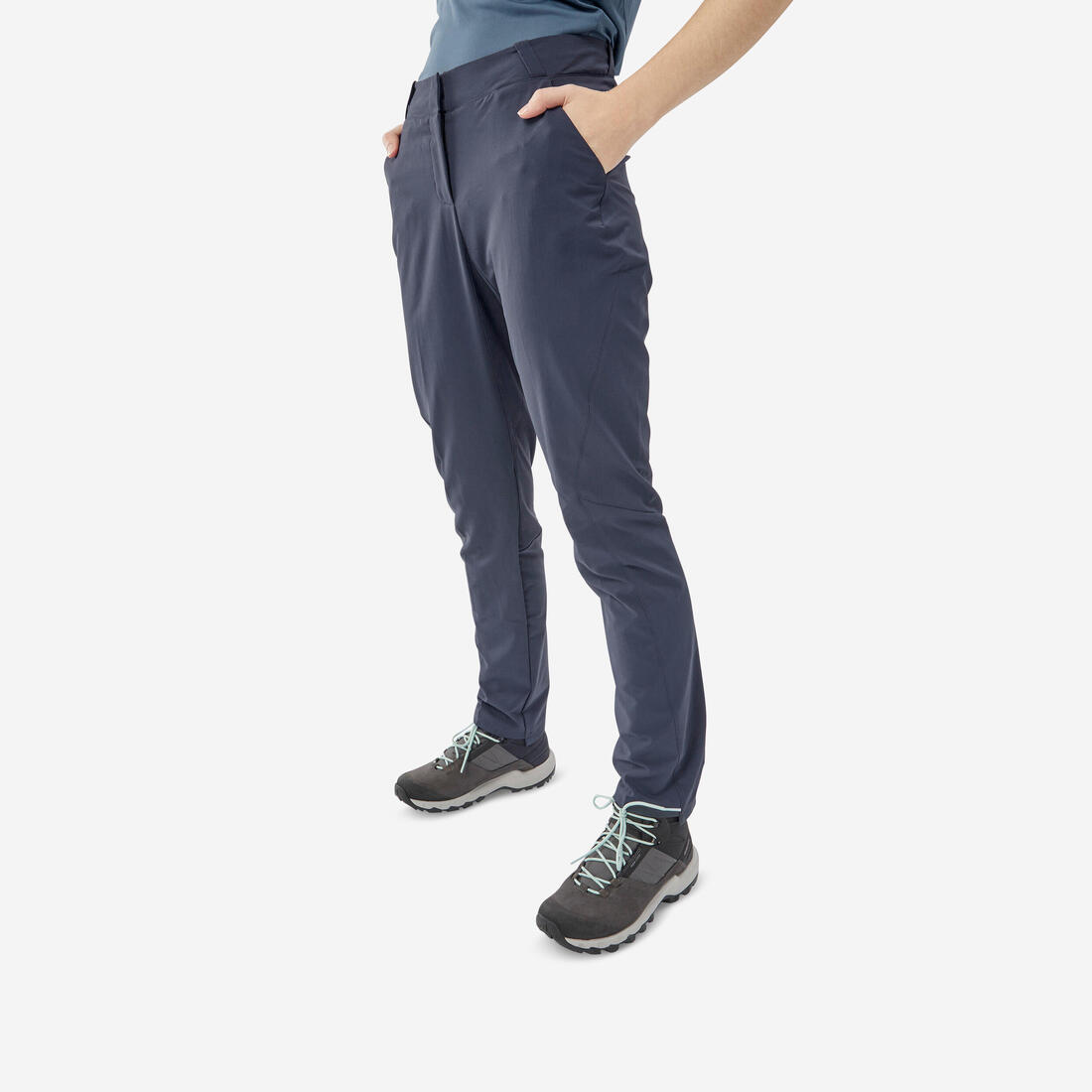 Pantalon de randonnée montagne - mh100 - femme