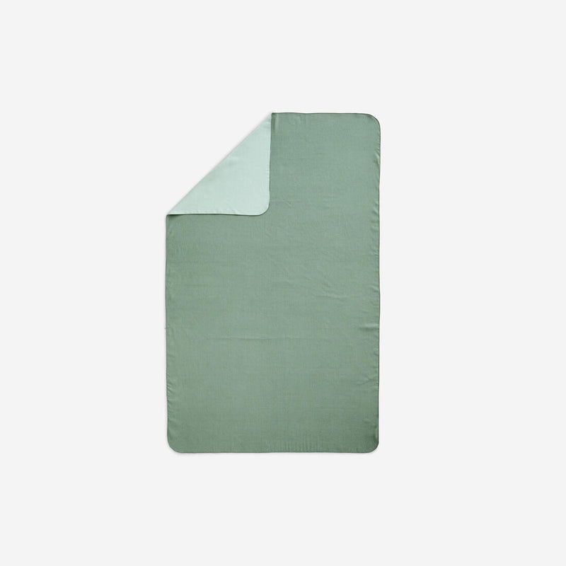 Serviette de bain microfibre à rayures taille XL 110 x 175 cm