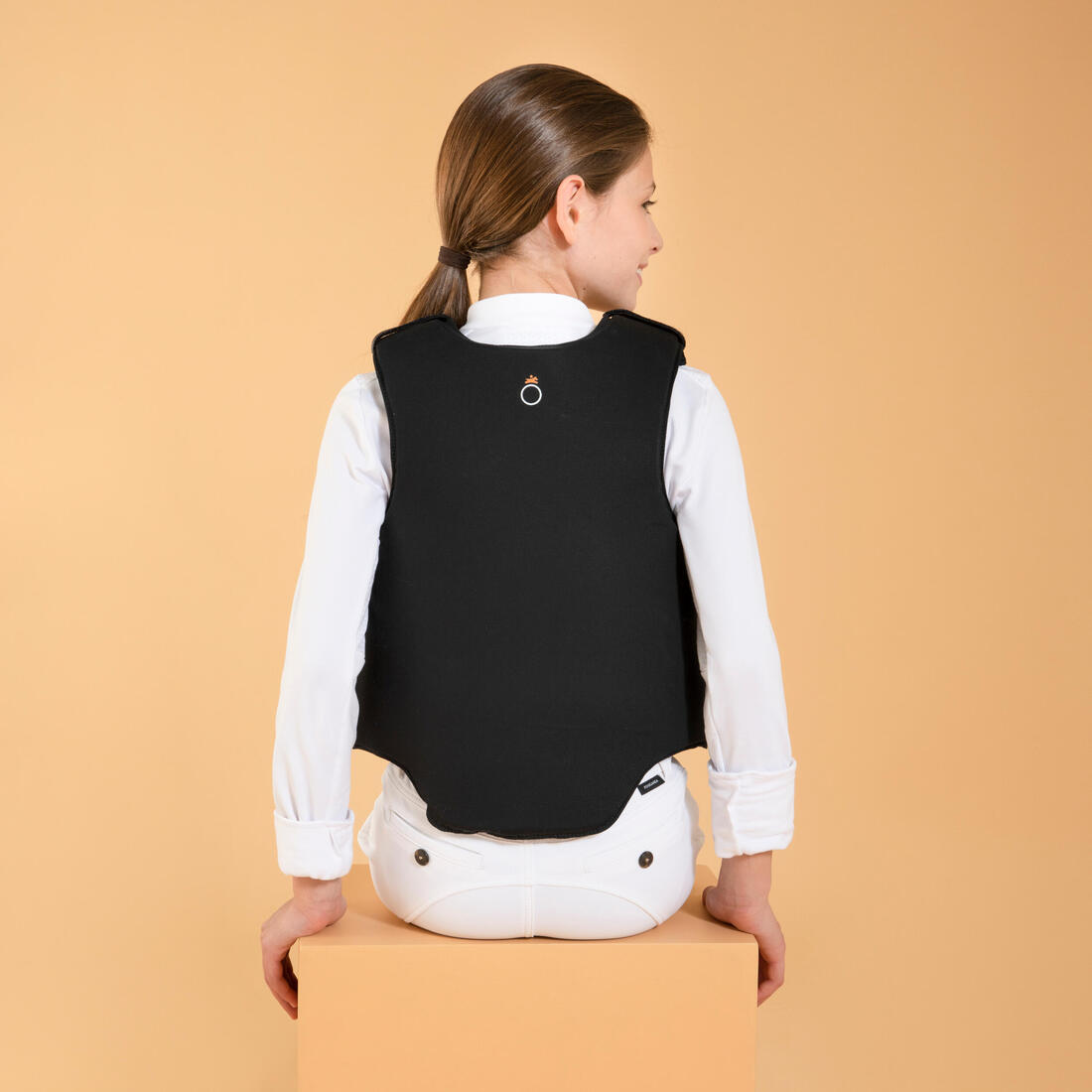 Gilet de protection équitation Enfant - SAFETY 100 noir