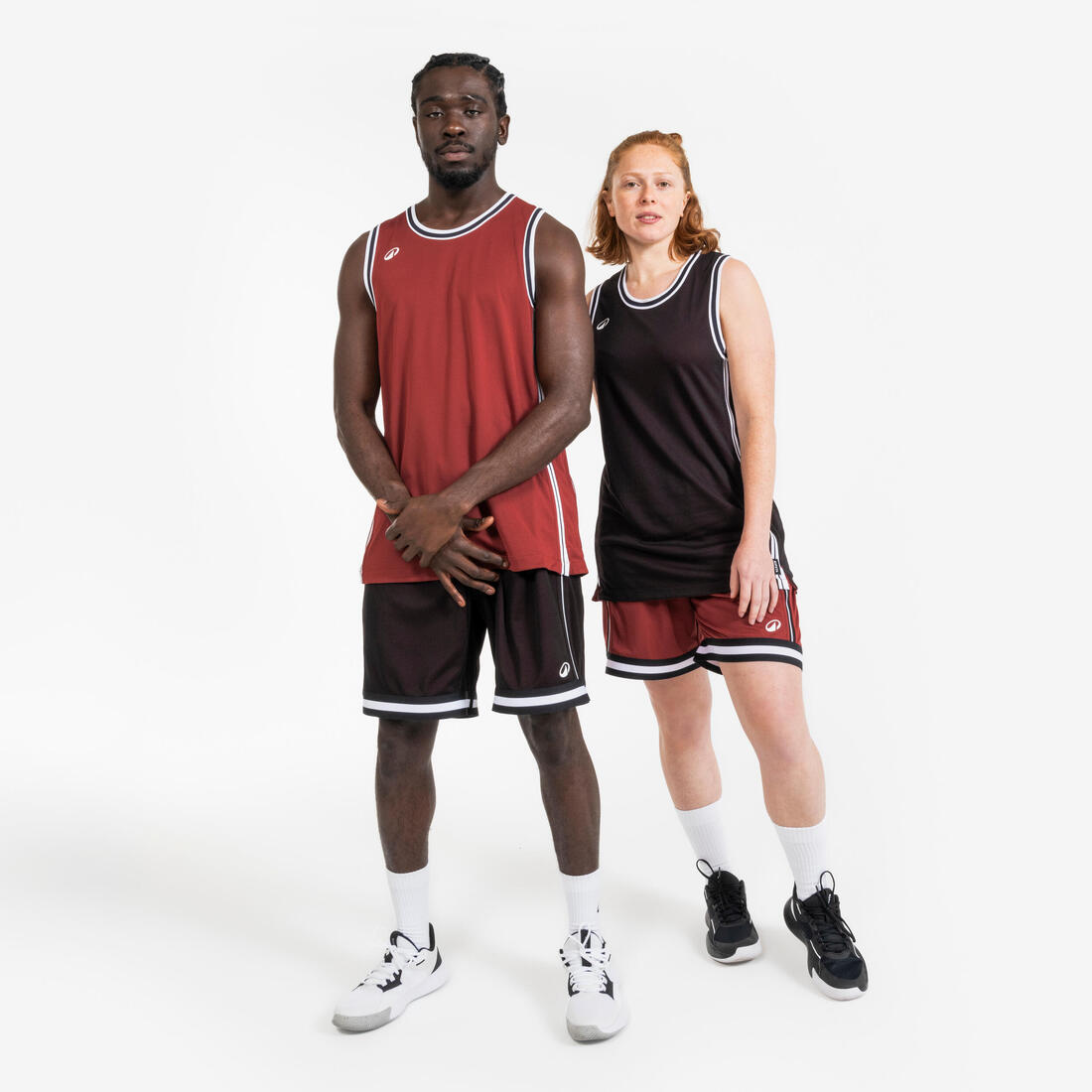 Maillot de Basketball sans manche réversible Adulte - TANK 500