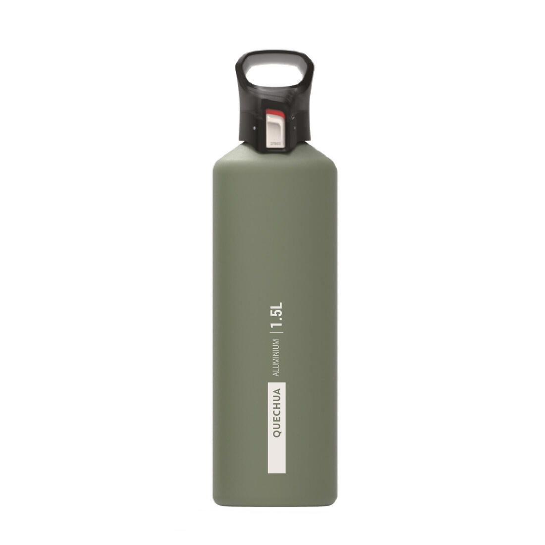 Gourde alu 1,5l avec bouchon à ouverture rapide pour la randonnée