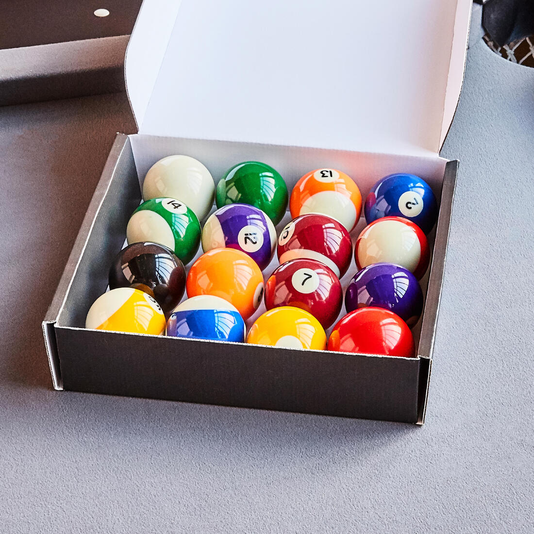 Billes de billard américain (57,2 mm)