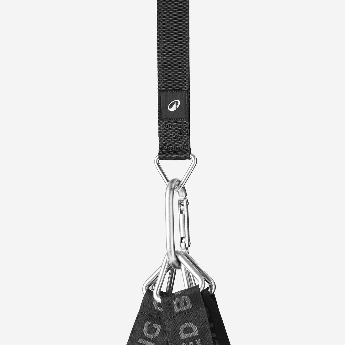 Sangle de boxe pour sac de frappe noire