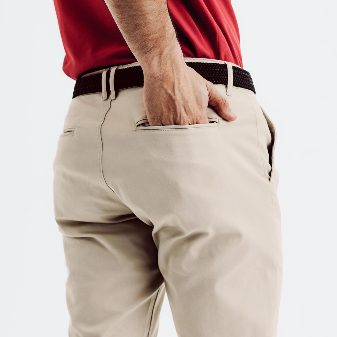 Pantalon chino golf coton Homme, MW500