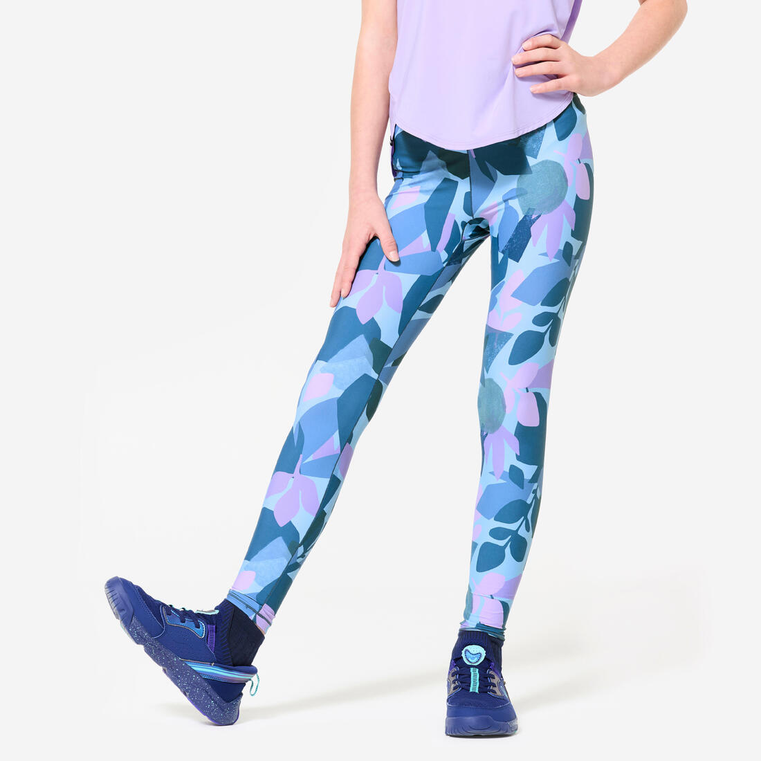 Legging Ultra Léger pour Fille - Bleu Foncé