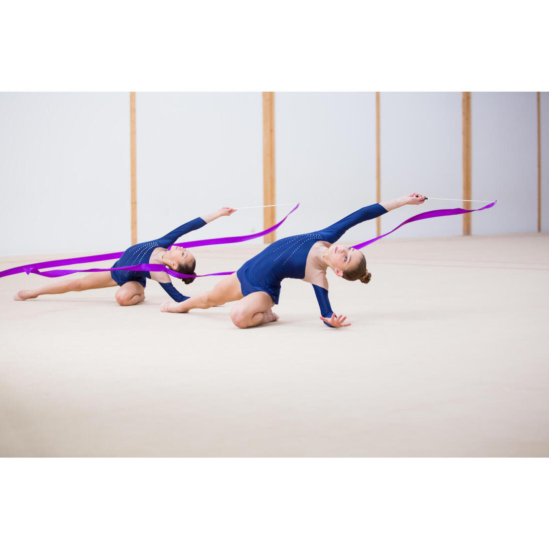 Ruban de Gymnastique Rythmique (GR) de 6 mètres Violet