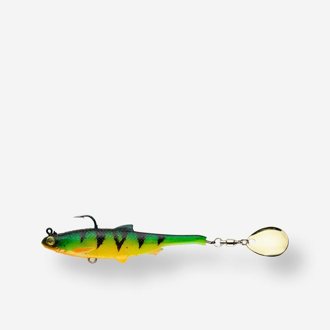 LEURRE SOUPLE SHAD A PALETTE PÊCHE AUX LEURRES ROACHSPIN 70 GARDON