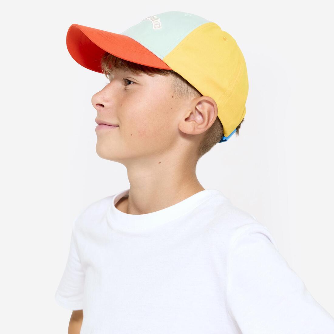 Casquette enfant respirante réglable mixte